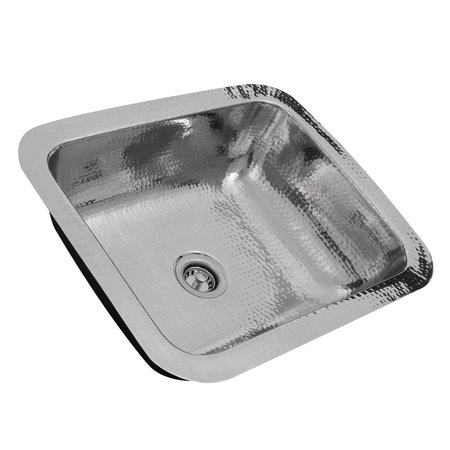 Nantucket Sinks 17.5" W x 14.625" L x 5.75" H, Stainless Steel RES